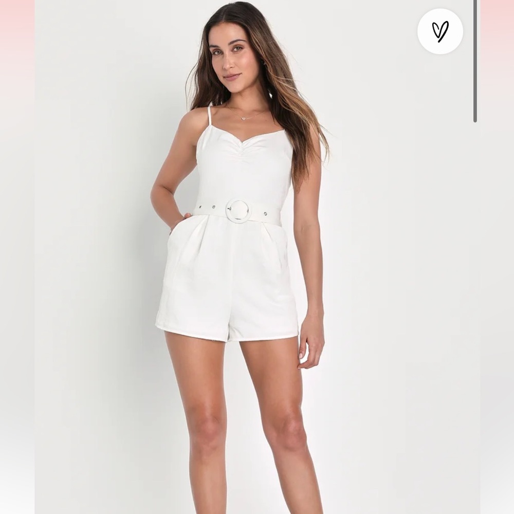 White romper